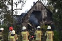 Grossfeuer Einfamilienhaus Siegburg Muehlengrabenstr P0854